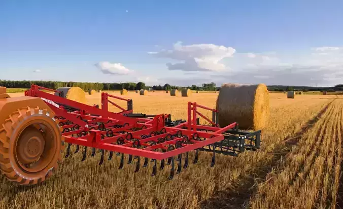 CULTIVATOR agricultural plow 3D model
