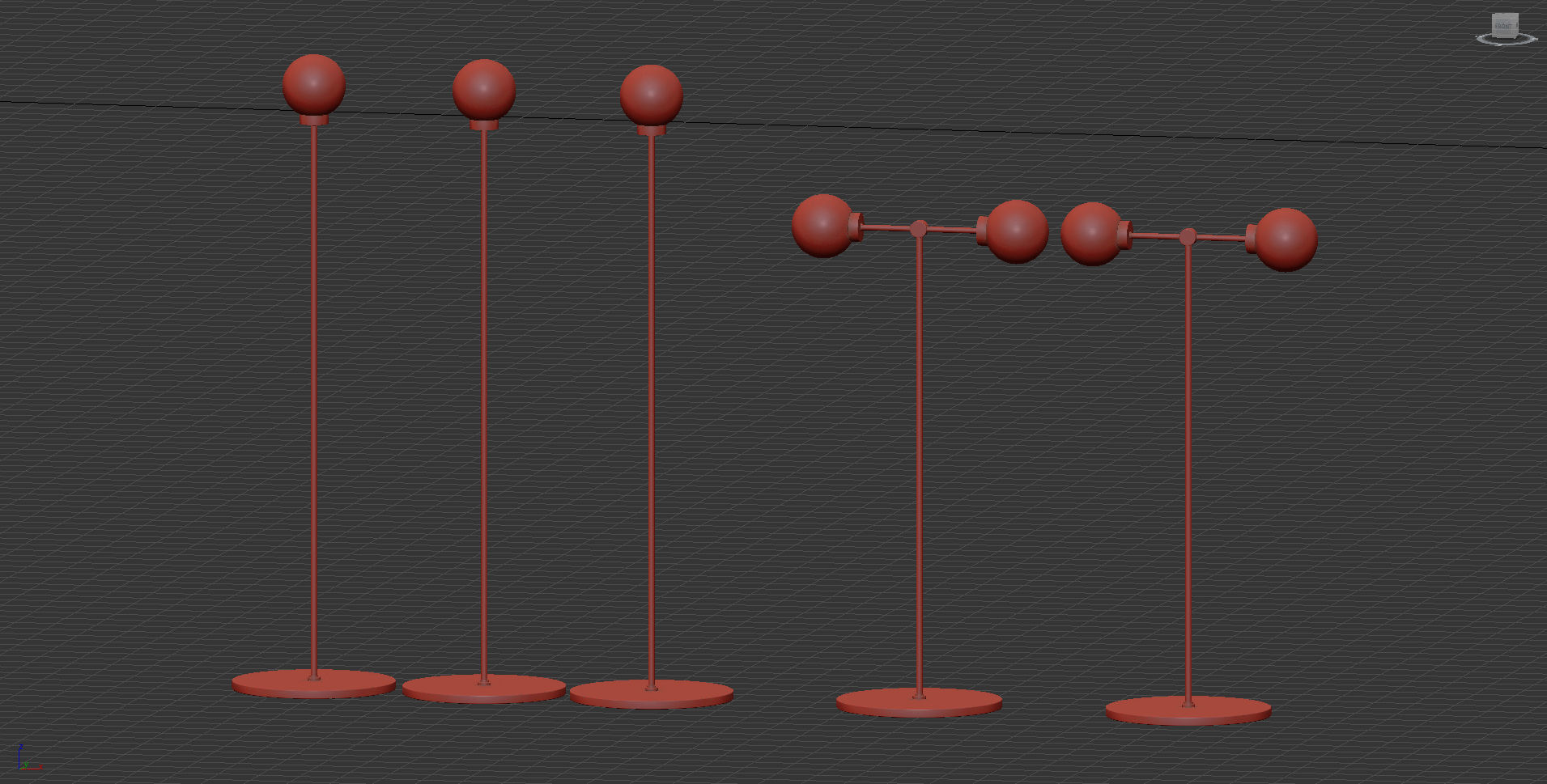 Douglas and Bec PARE Floor Lamps 3D model_9