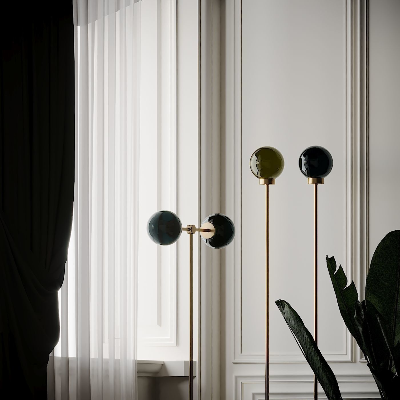 Douglas and Bec PARE Floor Lamps 3D model_4