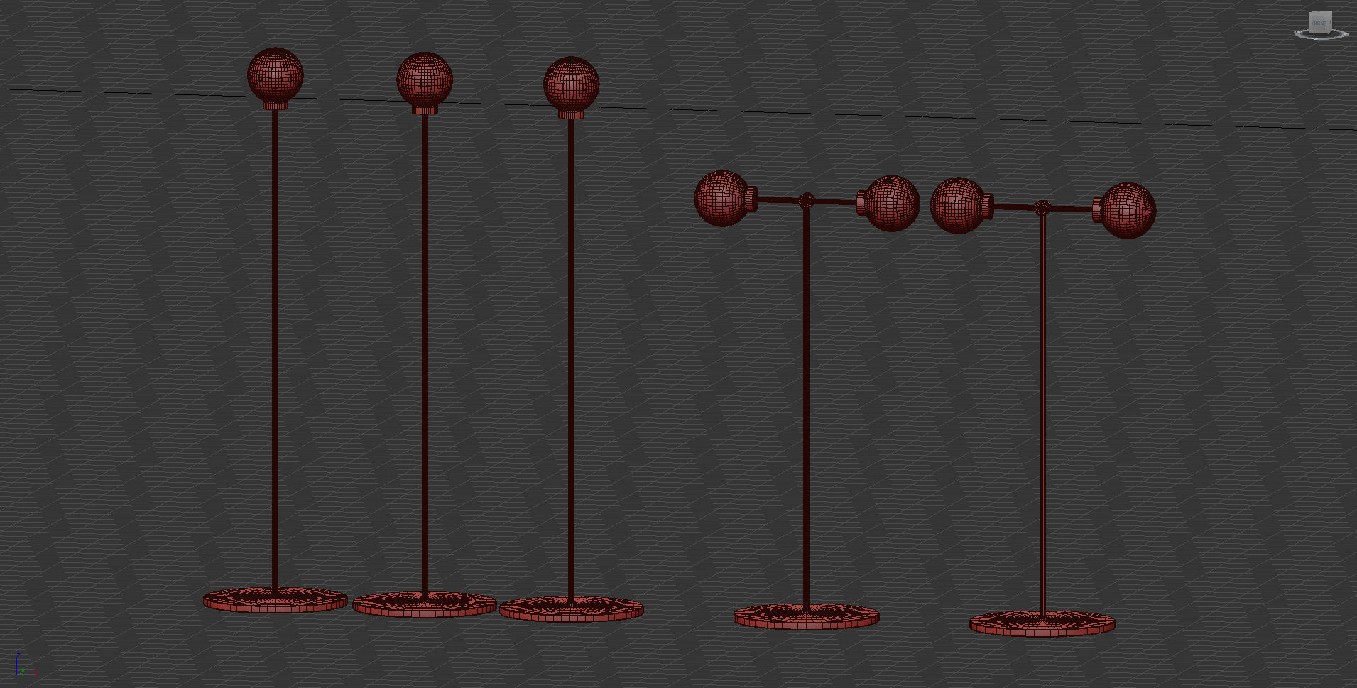 Douglas and Bec PARE Floor Lamps 3D model_8