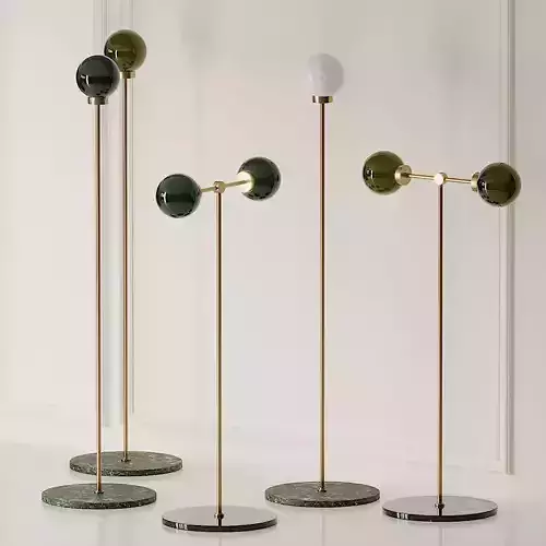 Douglas and Bec PARE Floor Lamps 3D model