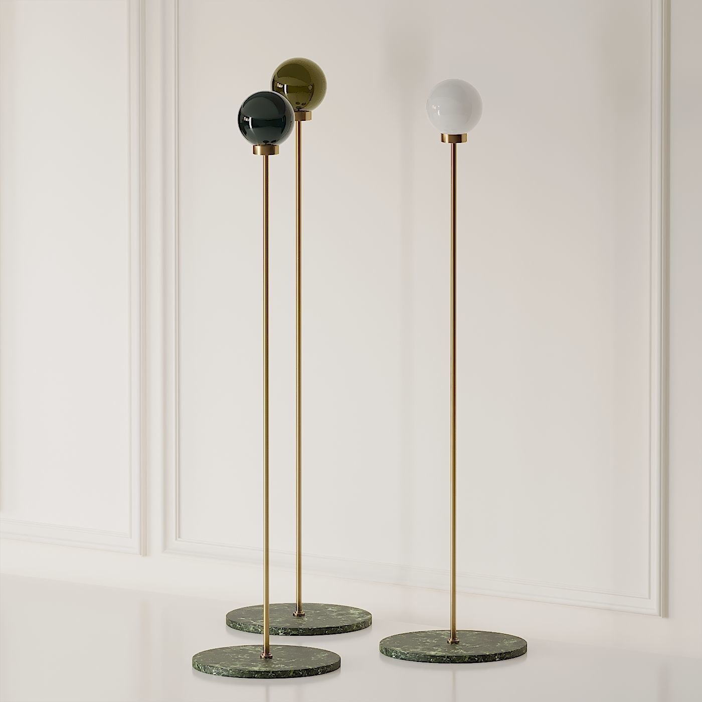 Douglas and Bec PARE Floor Lamps 3D model_2