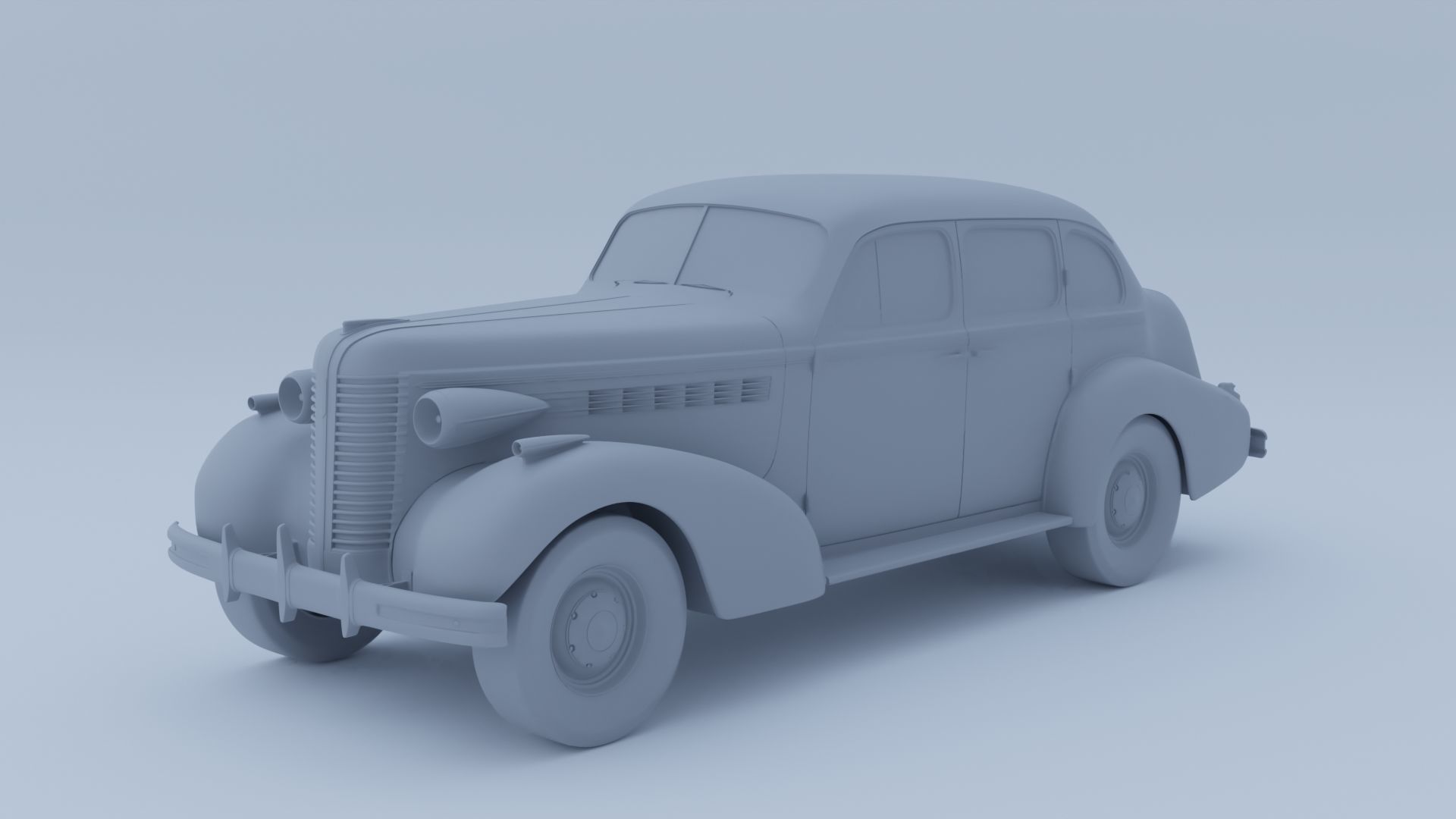 Buick Special 1938 3D model_9
