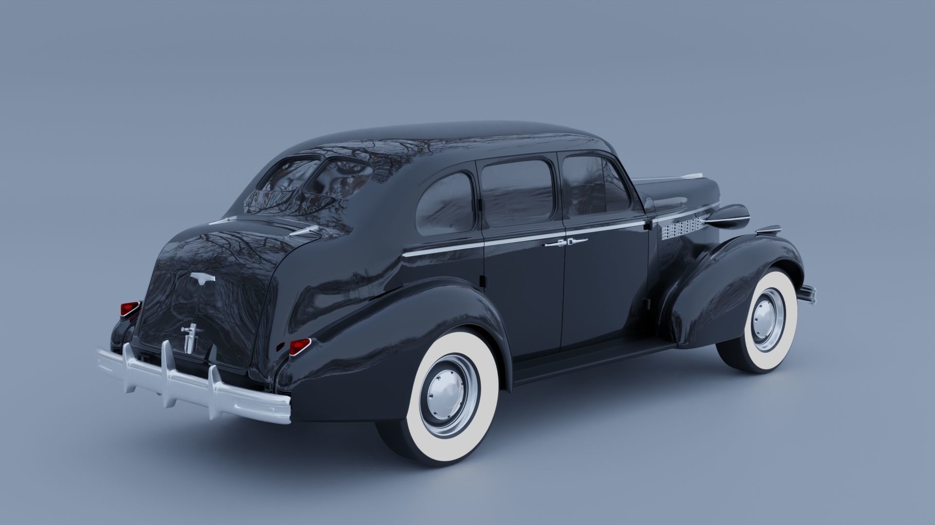 Buick Special 1938 3D model_1