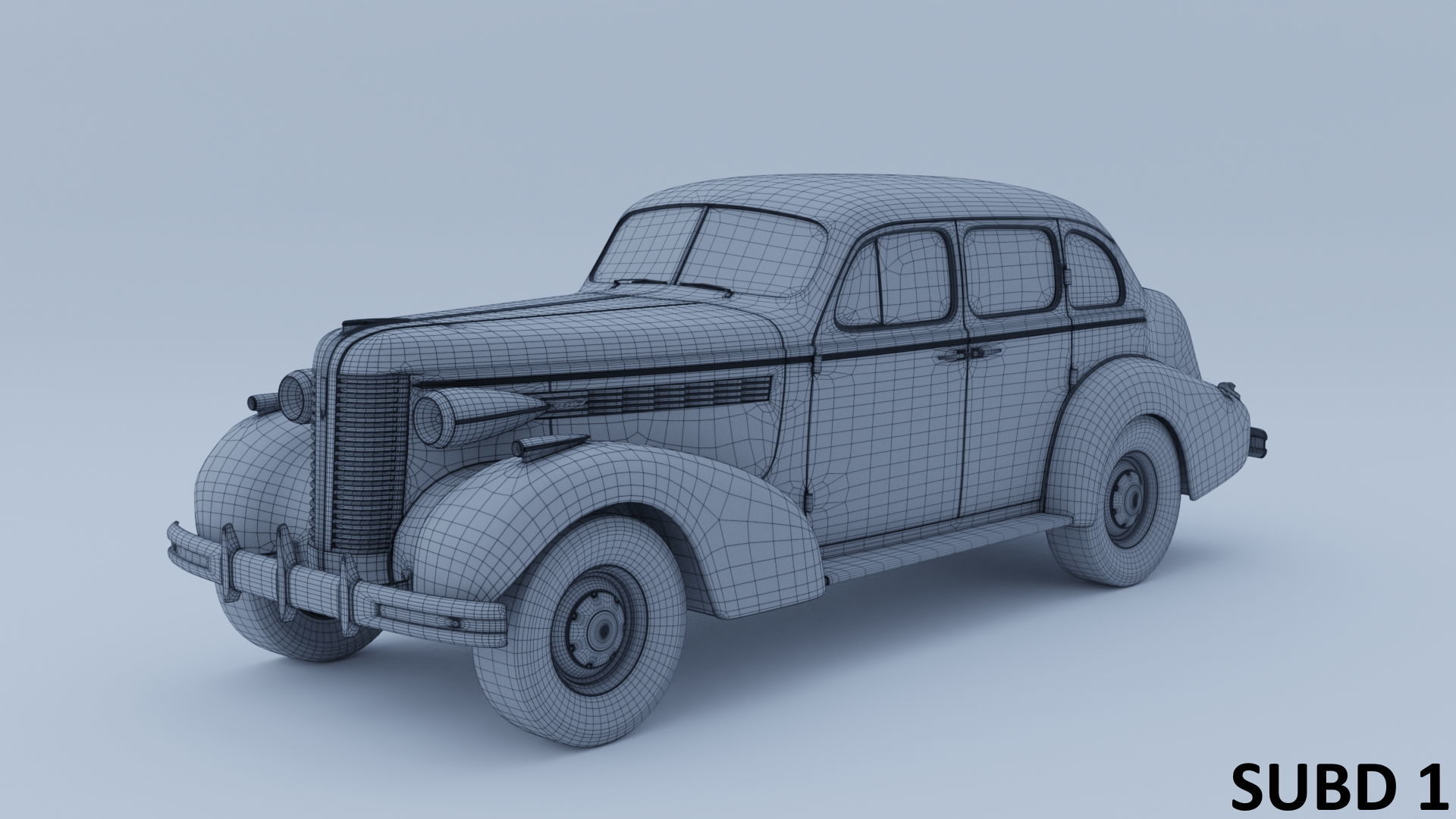 Buick Special 1938 3D model_5