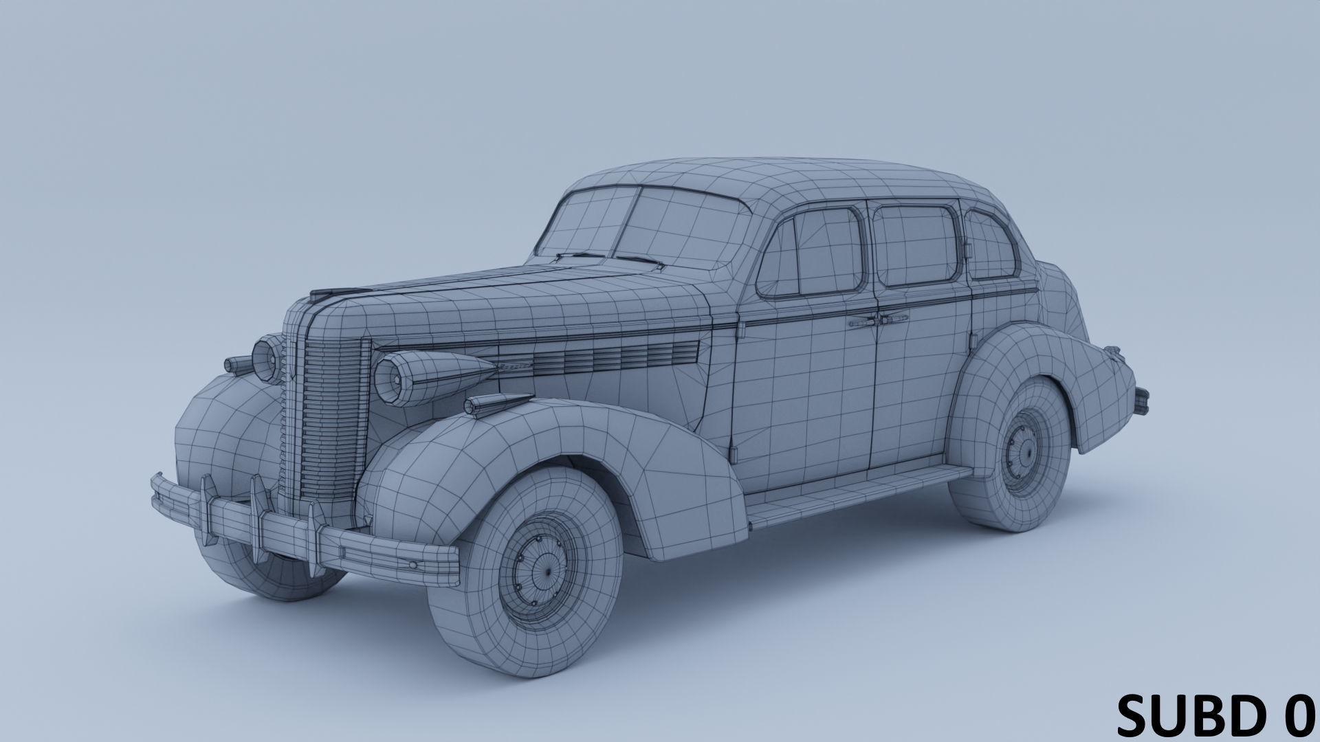 Buick Special 1938 3D model_3