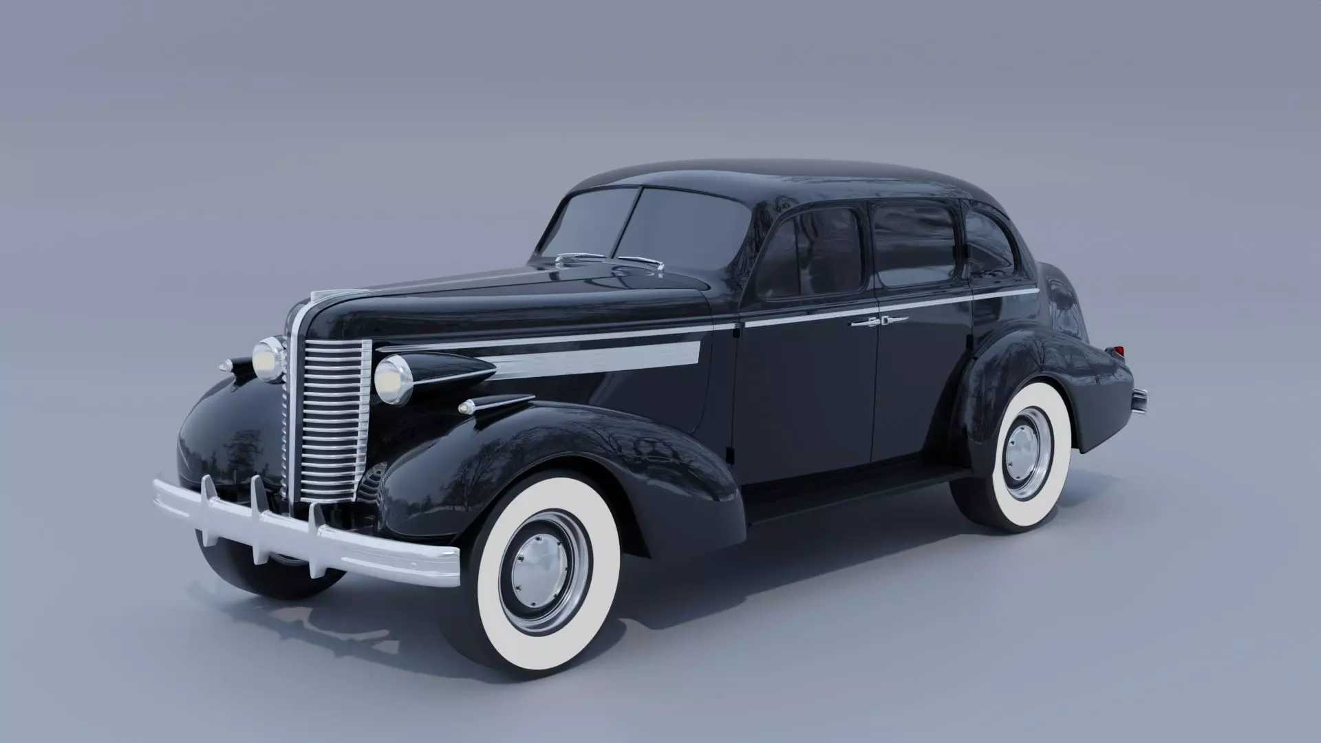 Buick Special 1938 3D model_0