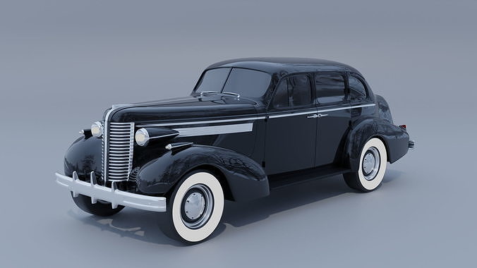 Buick Special 1938 3D model