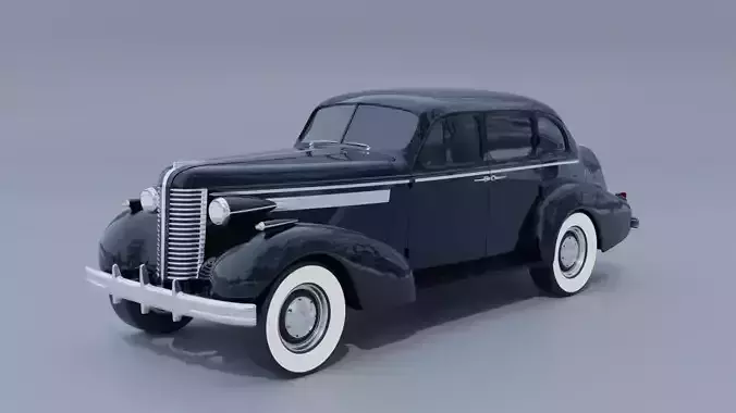 Buick Special 1938 3D model