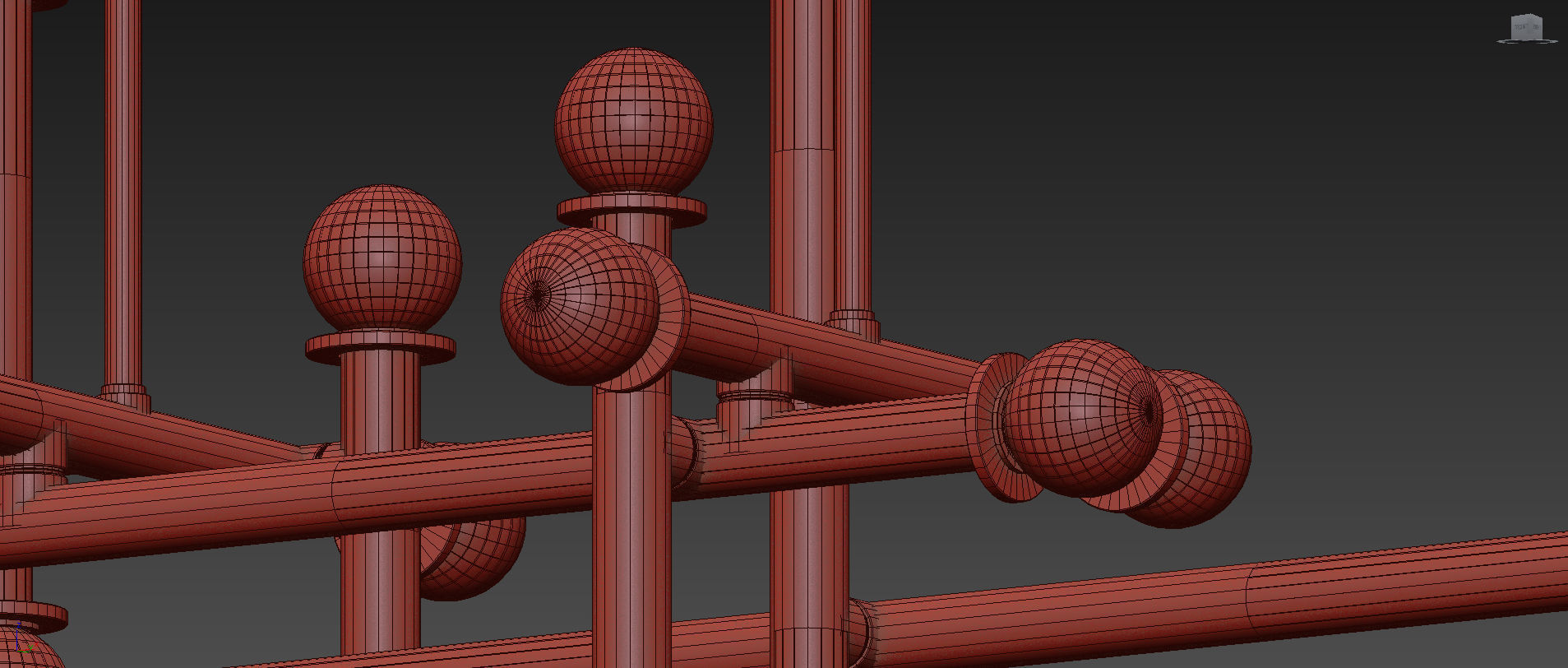 Milano Linear Suspension By Jonathan Adler 3D model_11