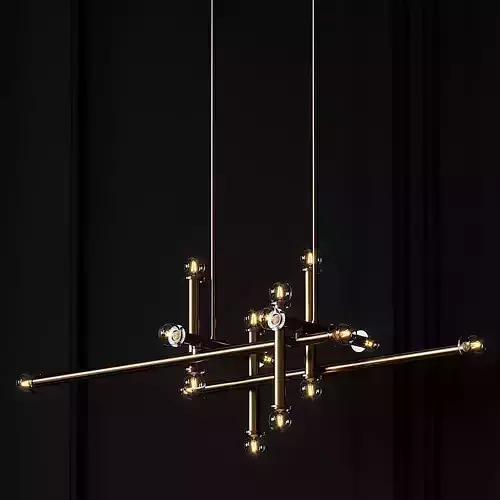 Milano Linear Suspension By Jonathan Adler 3D model