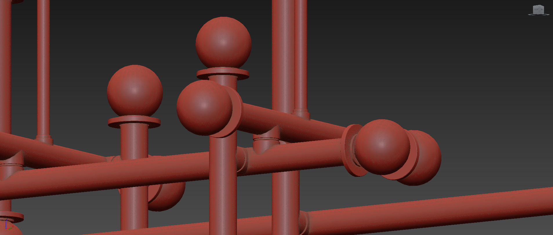 Milano Linear Suspension By Jonathan Adler 3D model_10