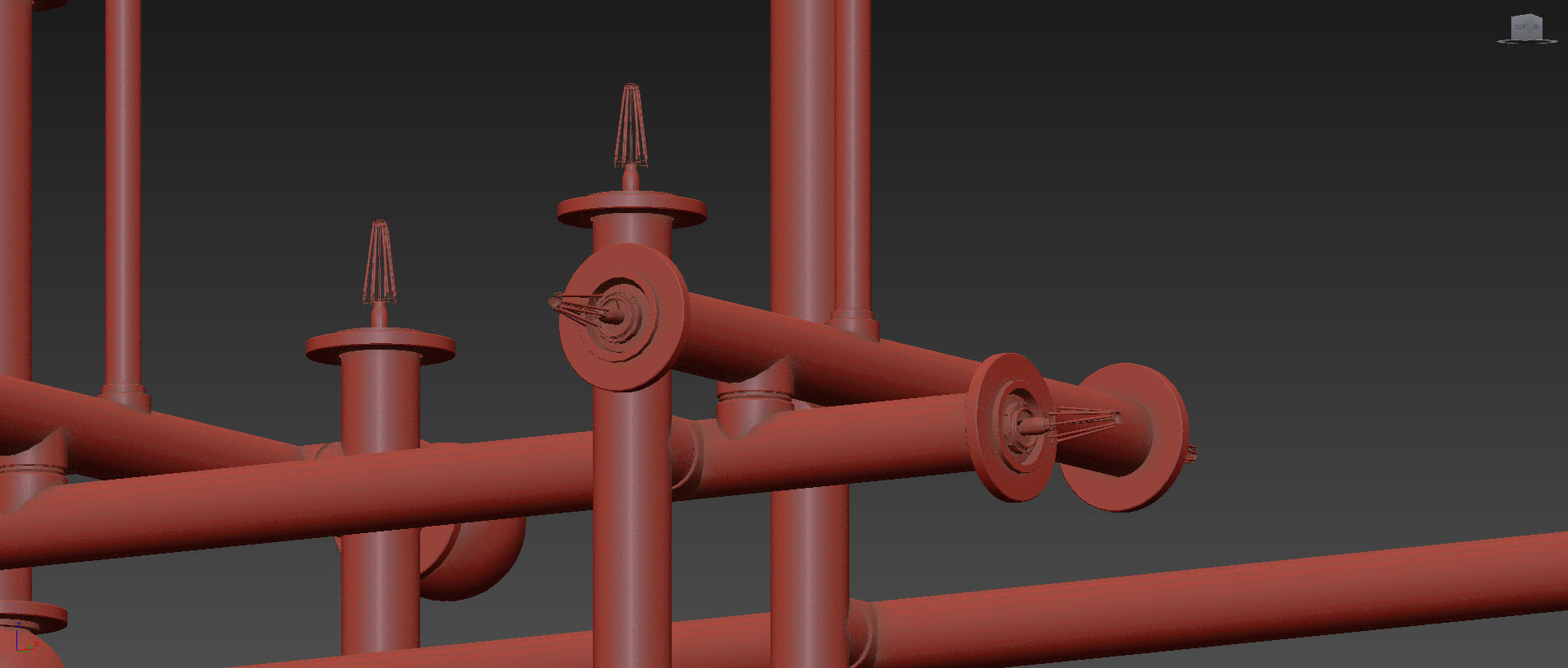 Milano Linear Suspension By Jonathan Adler 3D model_9