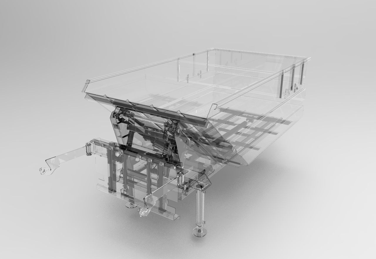 Garbage Truck  minipack 3D model_2