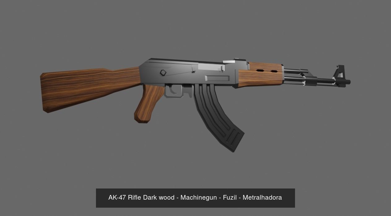 AK-47 Pack 3D Model Collection_2