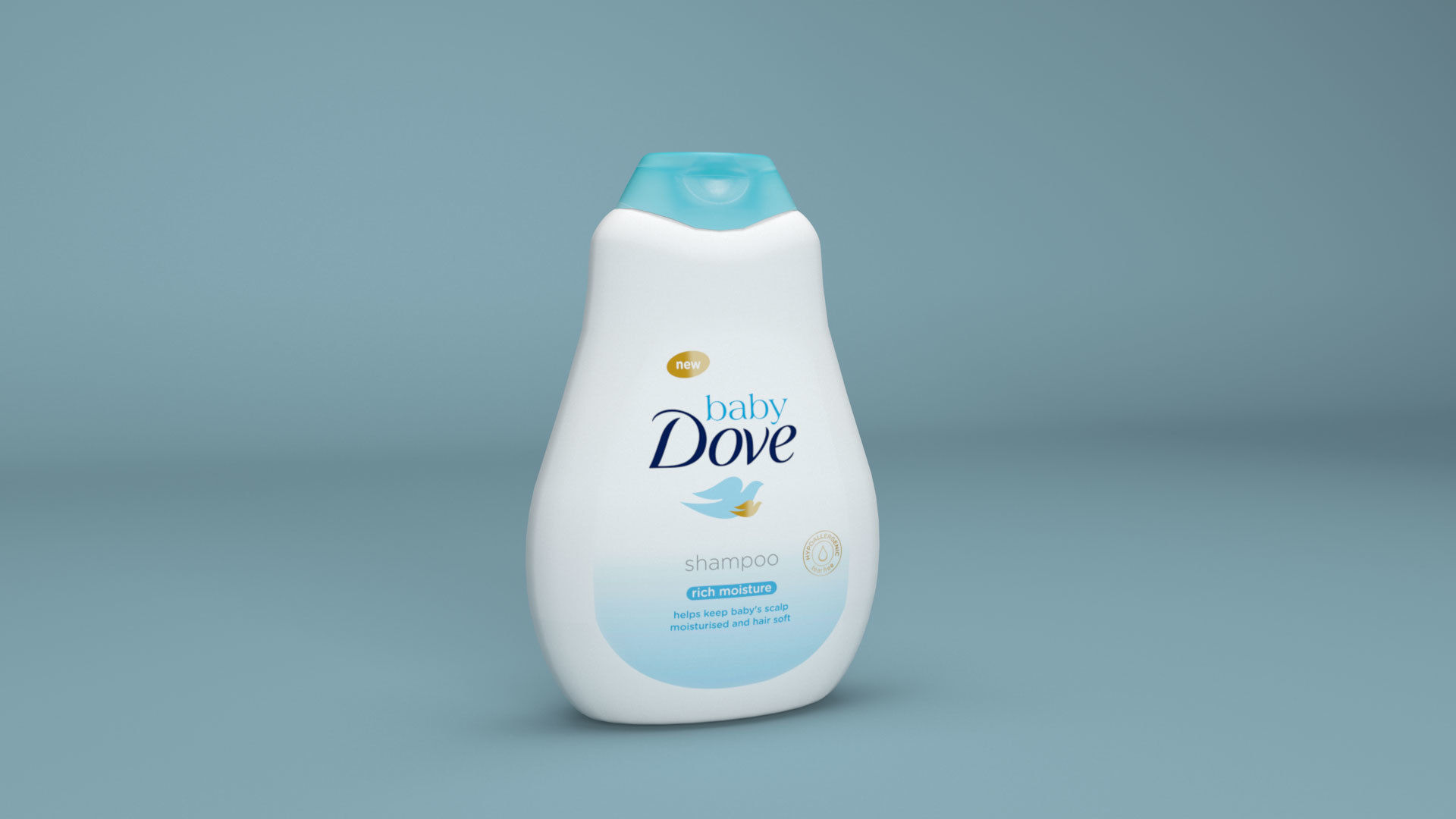 Dove Baby - Shampoo Pack 3D model_2