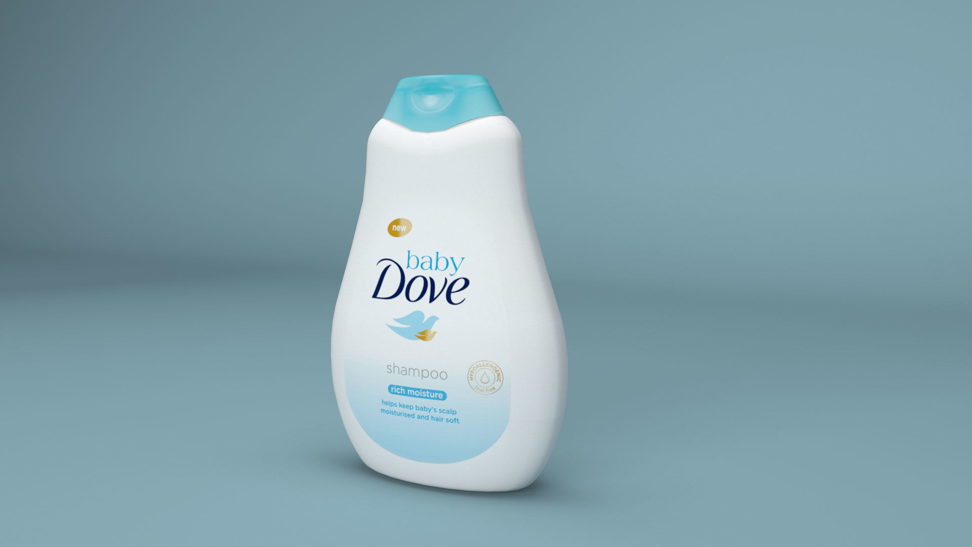 Dove Baby - Shampoo Pack 3D model_1