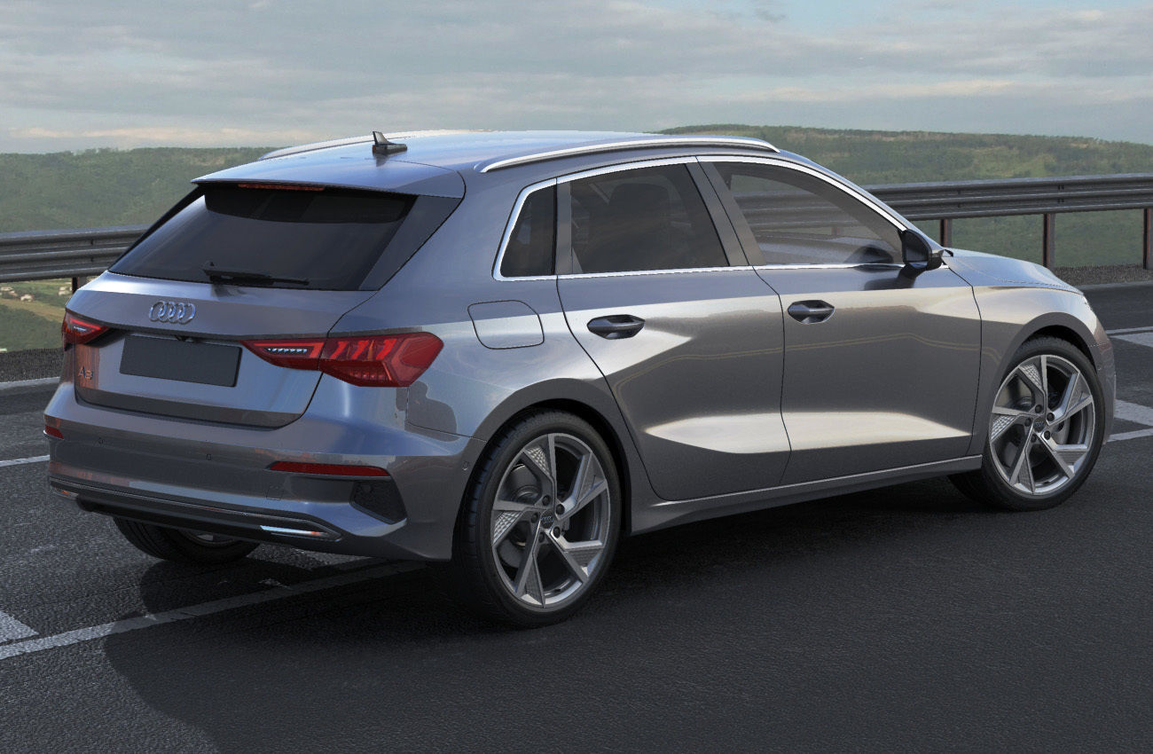 Audi A3 Sportback 2021 3D model_18