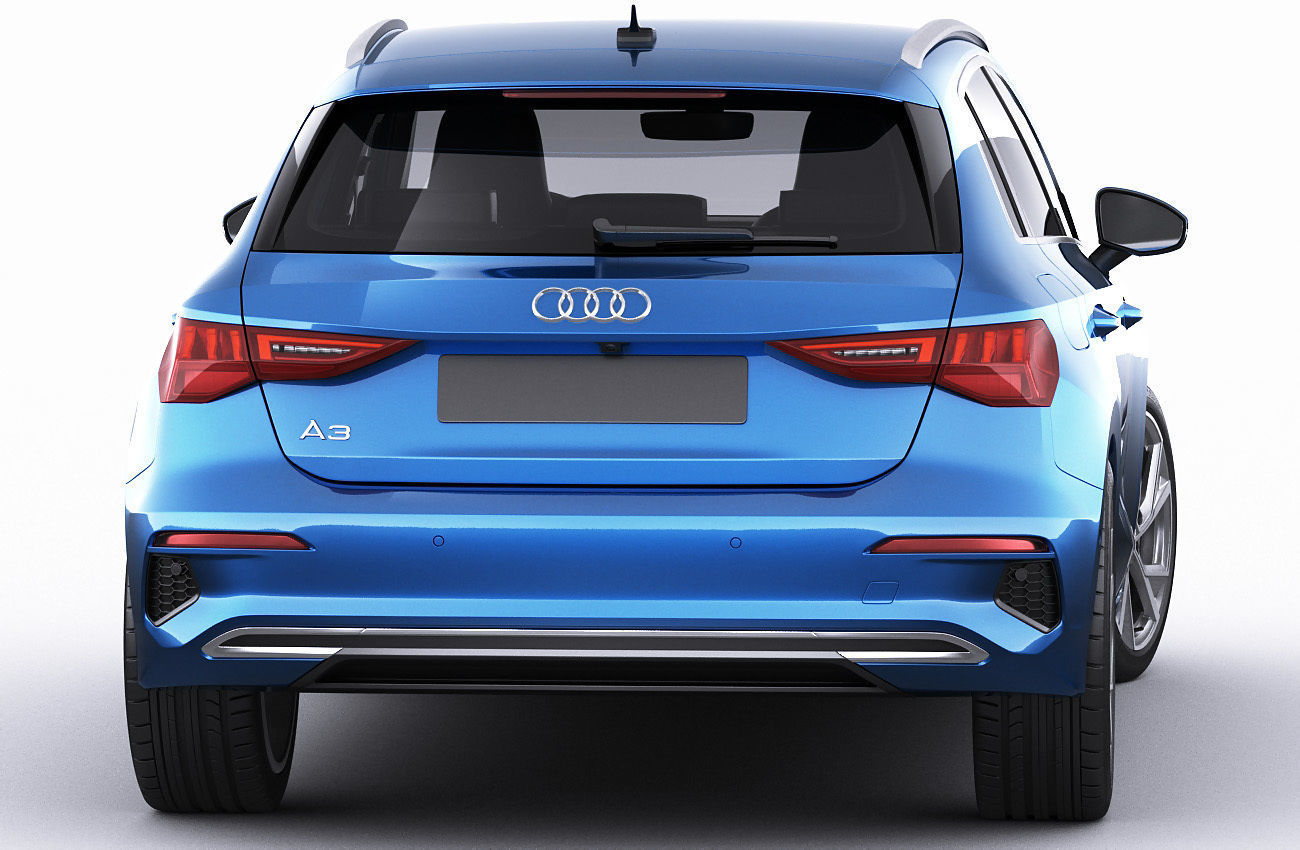 Audi A3 Sportback 2021 3D model_13