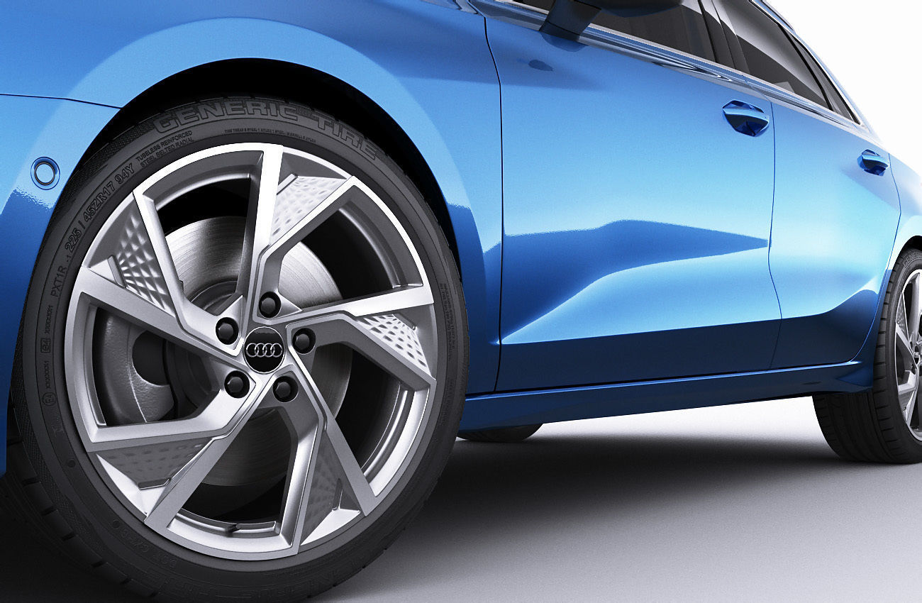 Audi A3 Sportback 2021 3D model_11