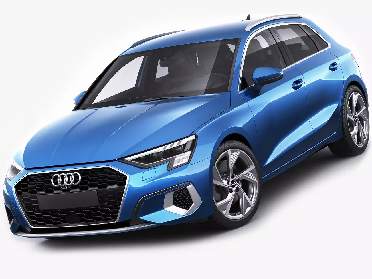Audi A3 Sportback 2021 3D model_0