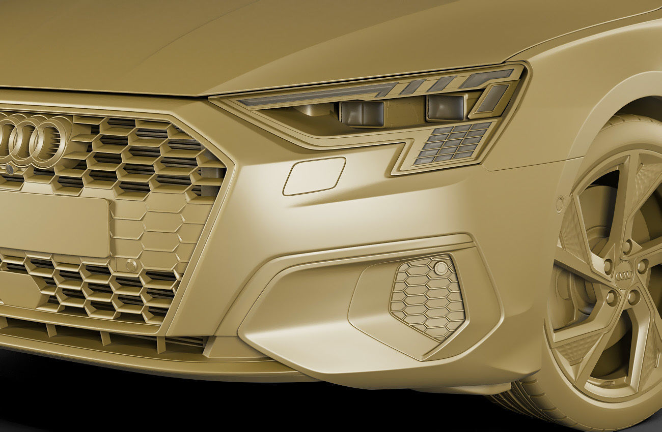 Audi A3 Sportback 2021 3D model_21