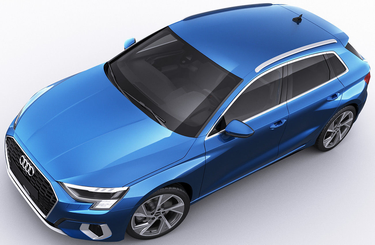 Audi A3 Sportback 2021 3D model_7