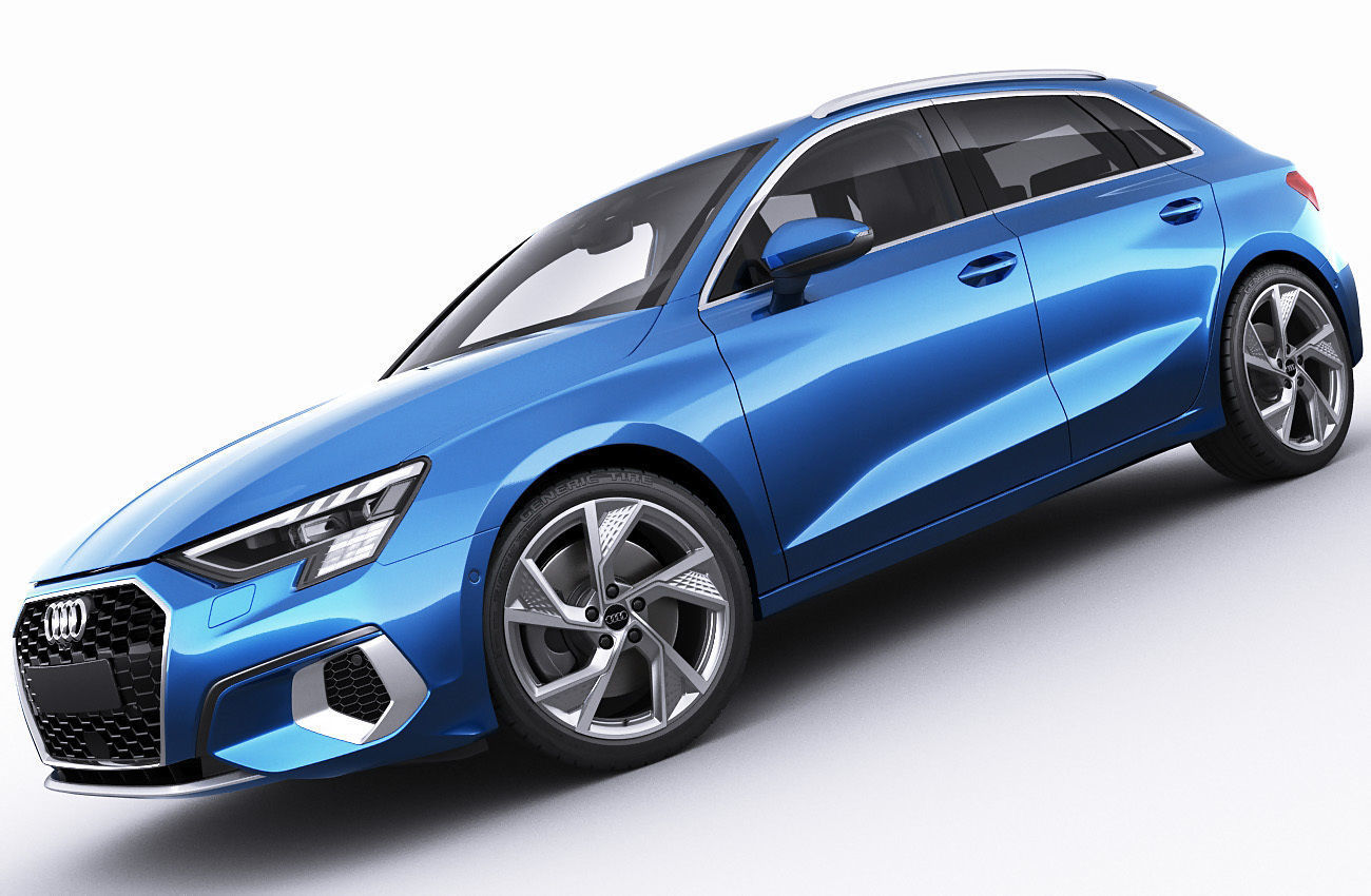 Audi A3 Sportback 2021 3D model_9