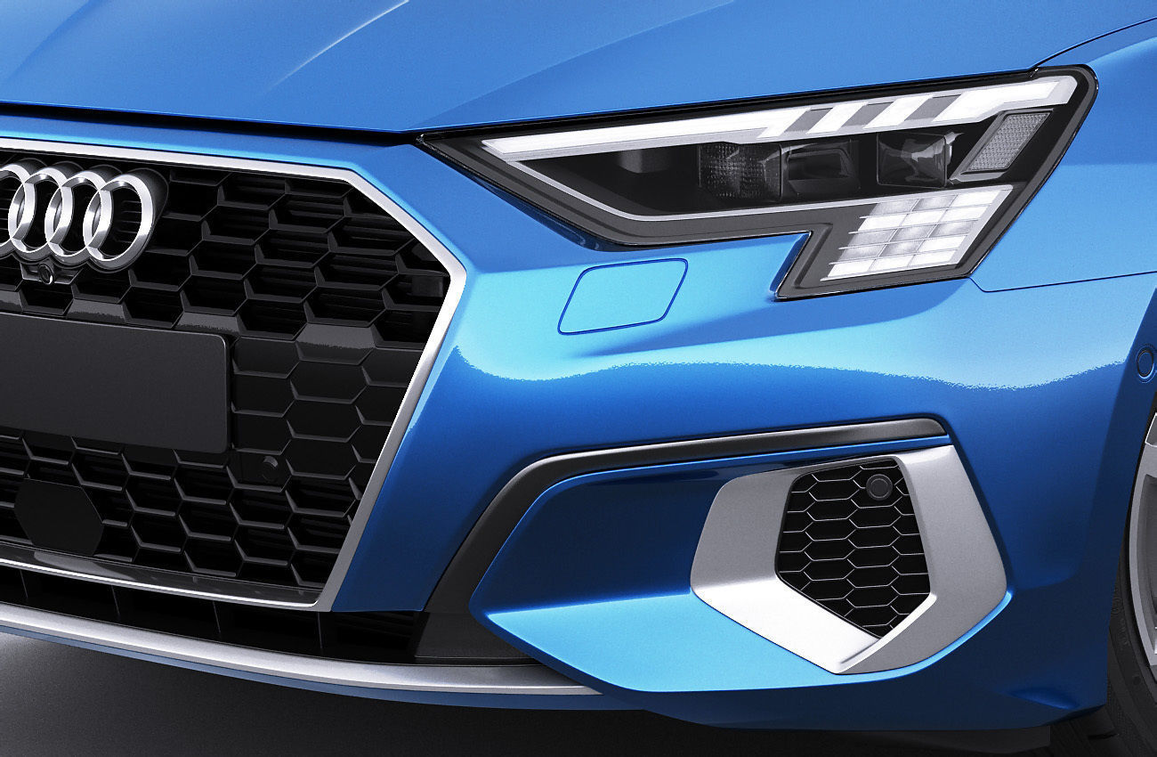 Audi A3 Sportback 2021 3D model_3