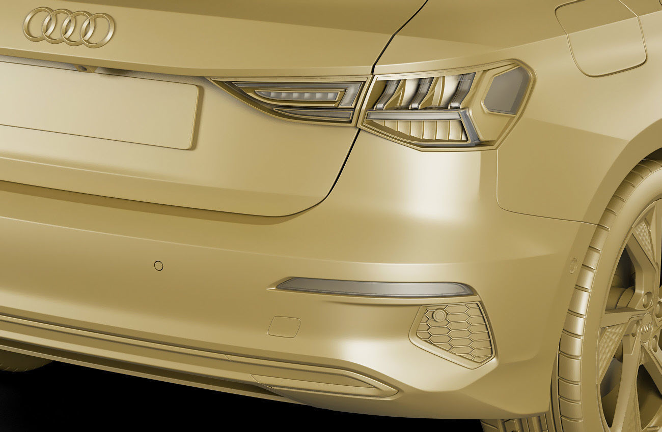 Audi A3 Sportback 2021 3D model_22