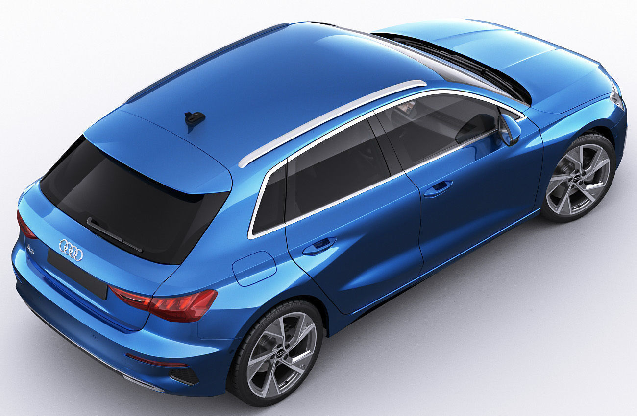 Audi A3 Sportback 2021 3D model_8