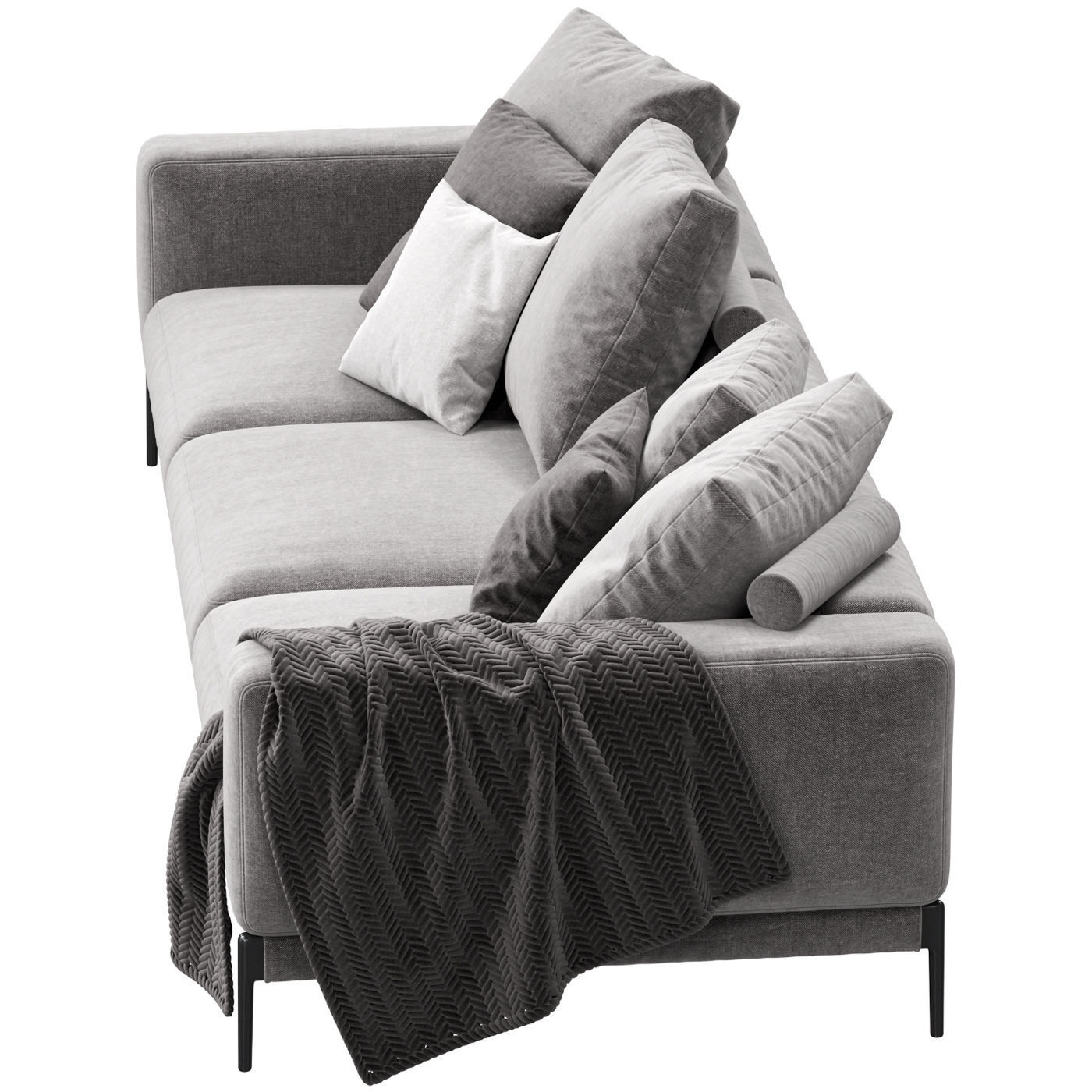 Sofa Flexform Romeo 3D model_3