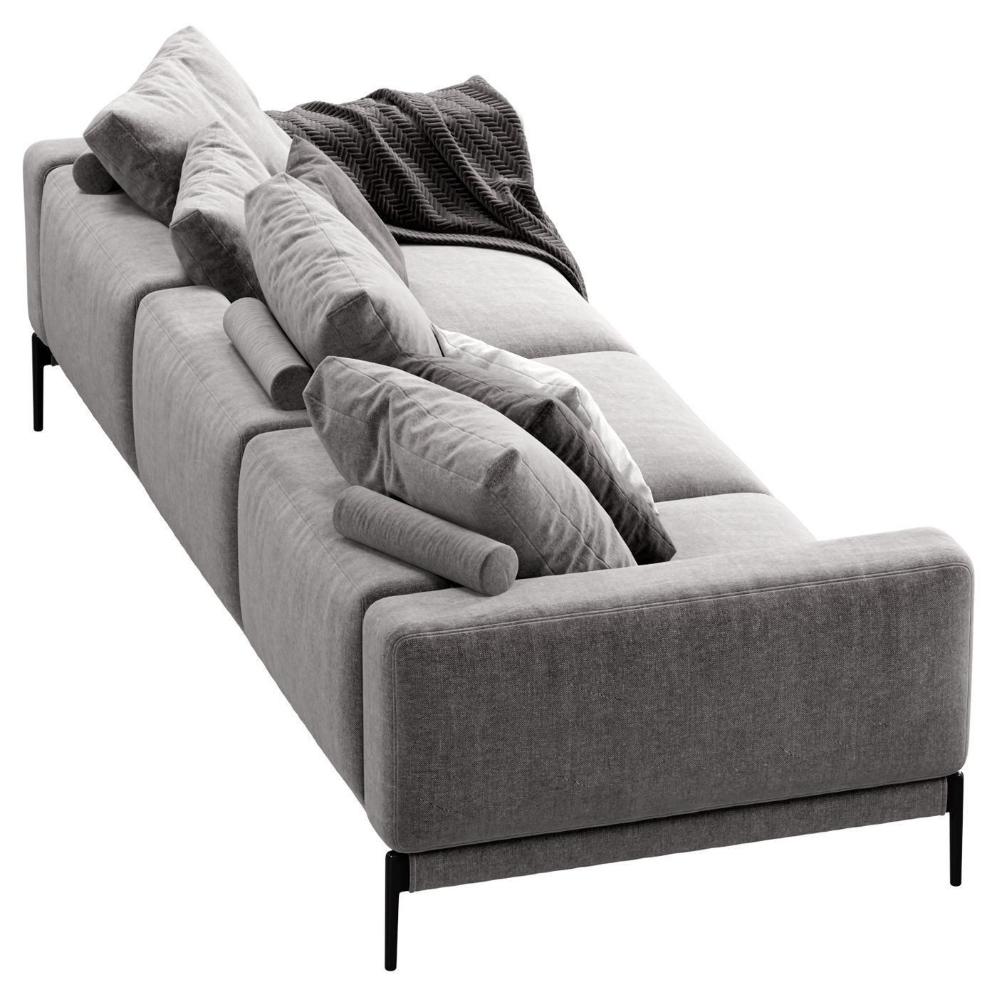 Sofa Flexform Romeo 3D model_4