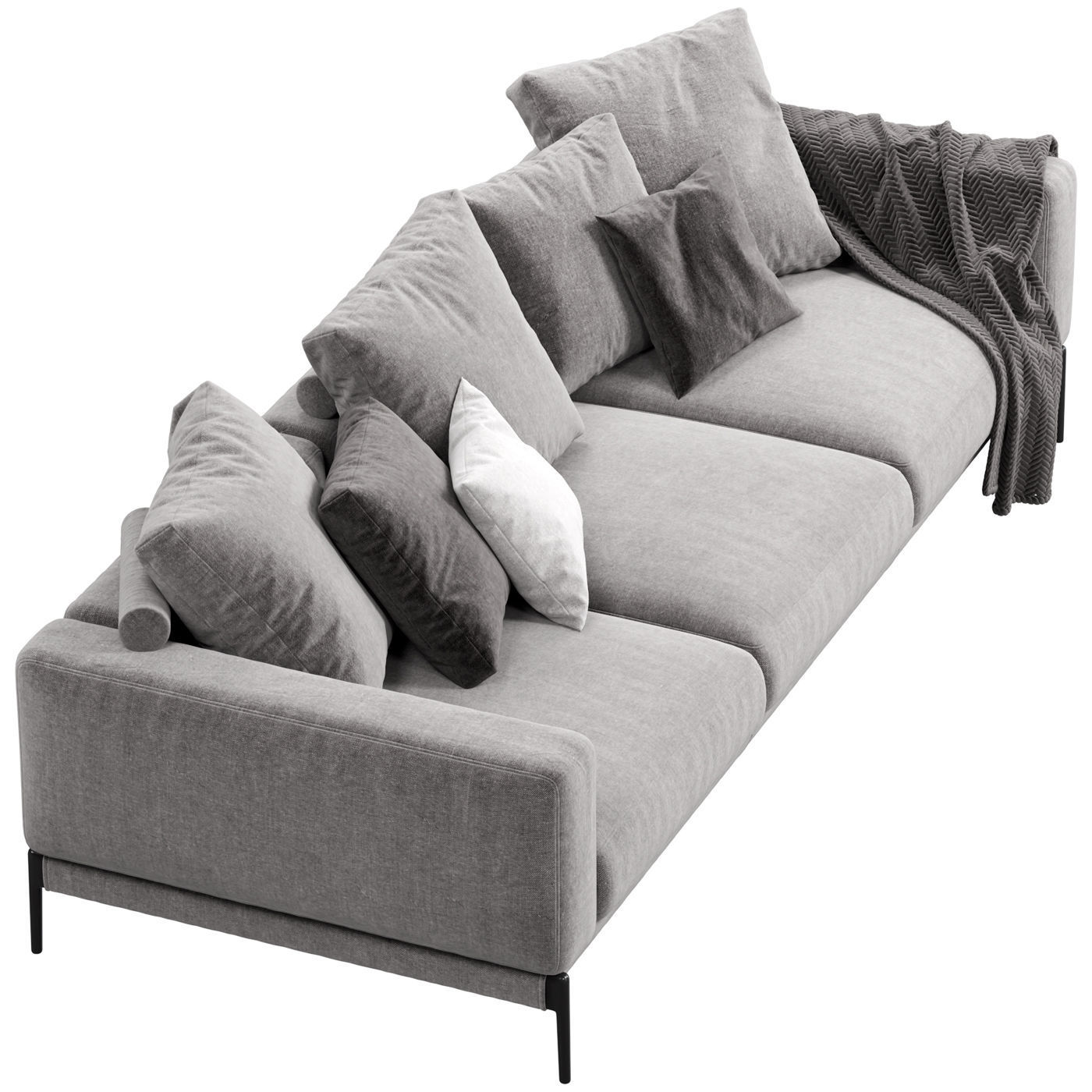 Sofa Flexform Romeo 3D model_1