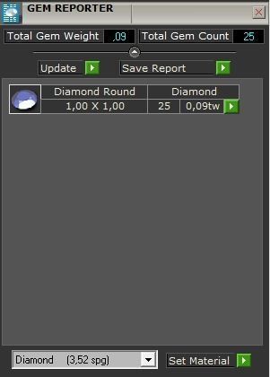 Chain ring with round diamonds 3D print model_10