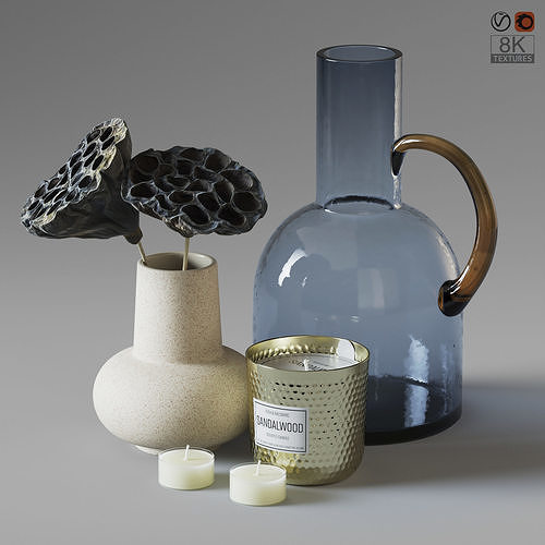 Decorative Set 17 3D model