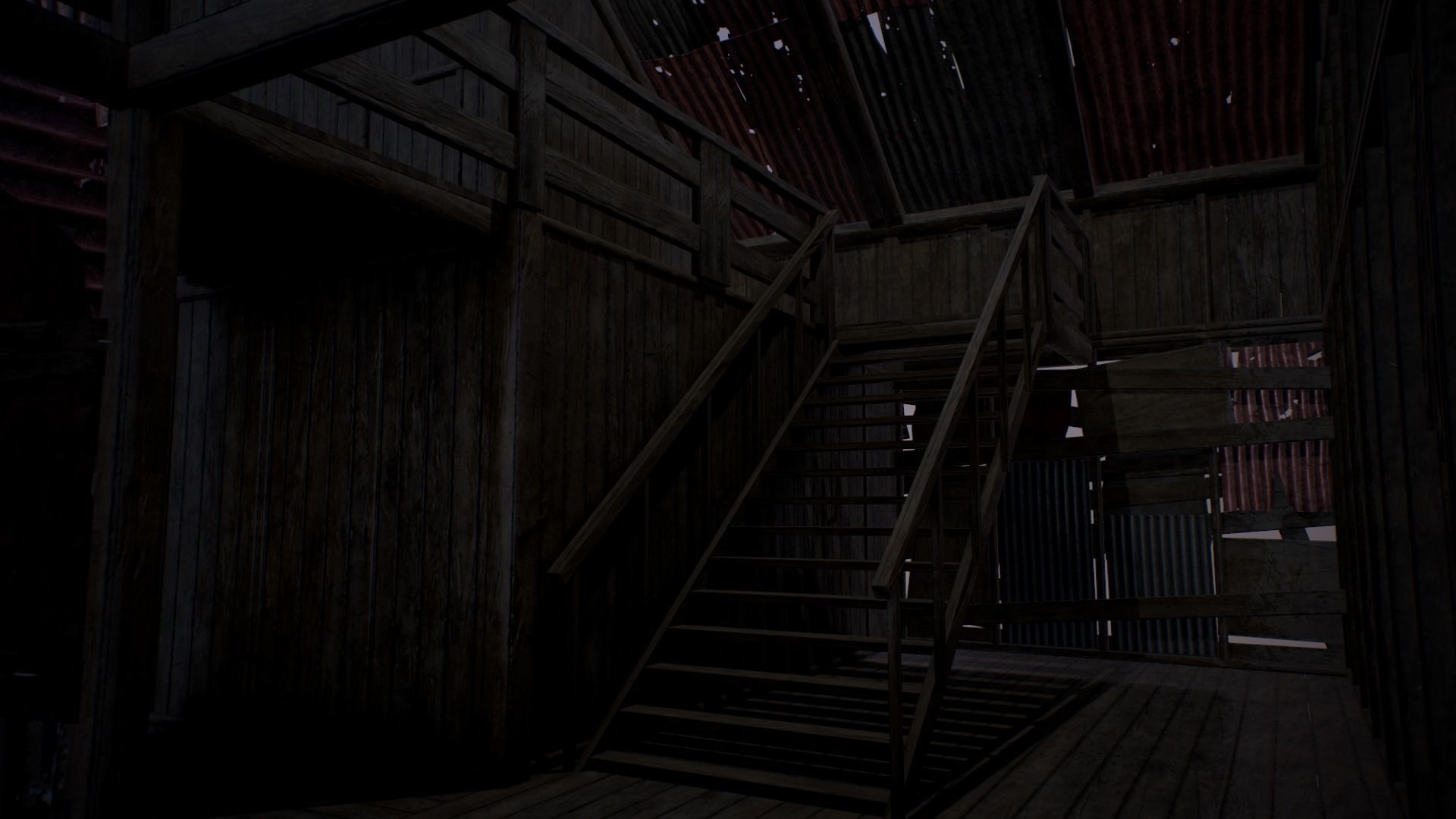 Modular Junk House Kit Low-poly 3D model_10