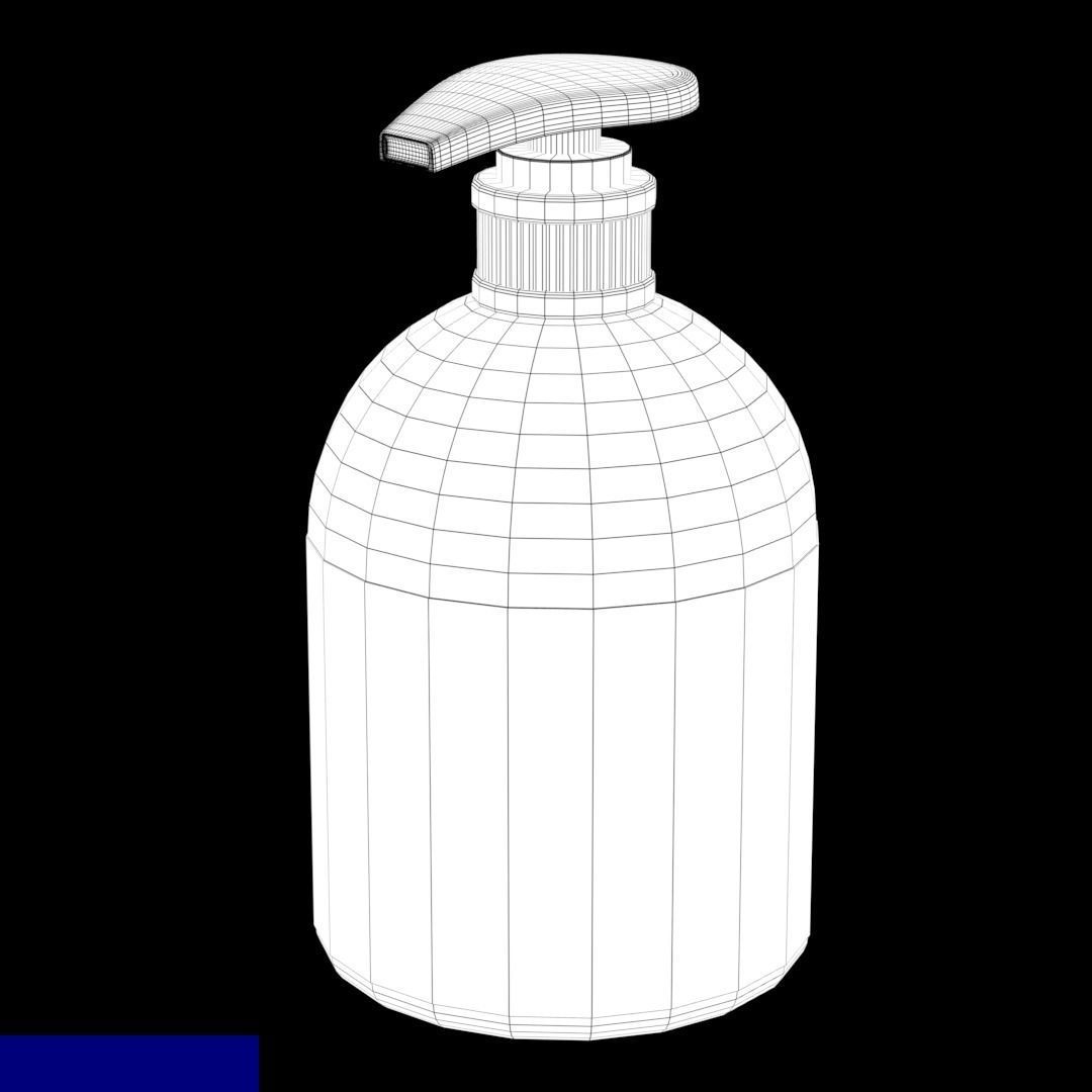 Hand Sanitizer Model 3D model_10
