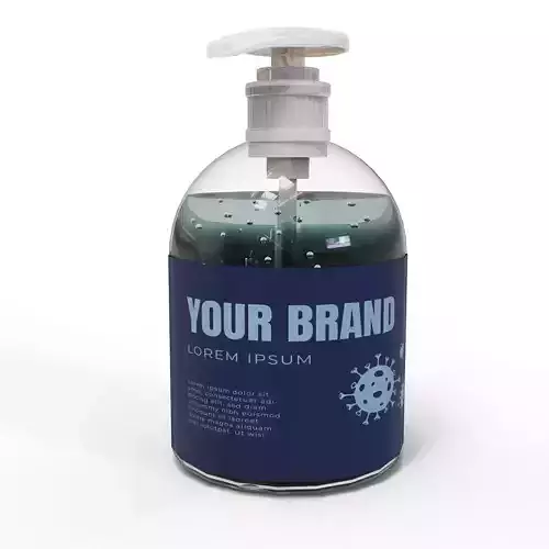 Hand Sanitizer Model 3D model