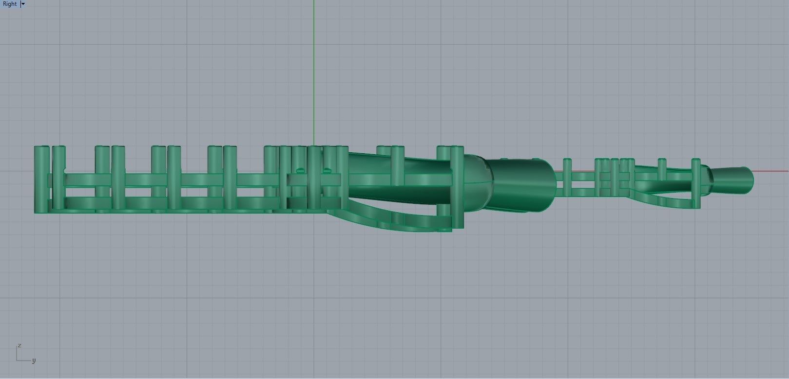 Cross with diamonds Free 3D print model_9