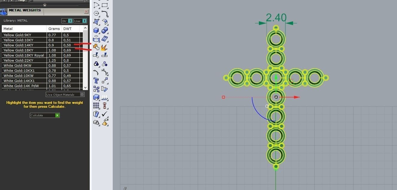 Cross with diamonds Free 3D print model_16