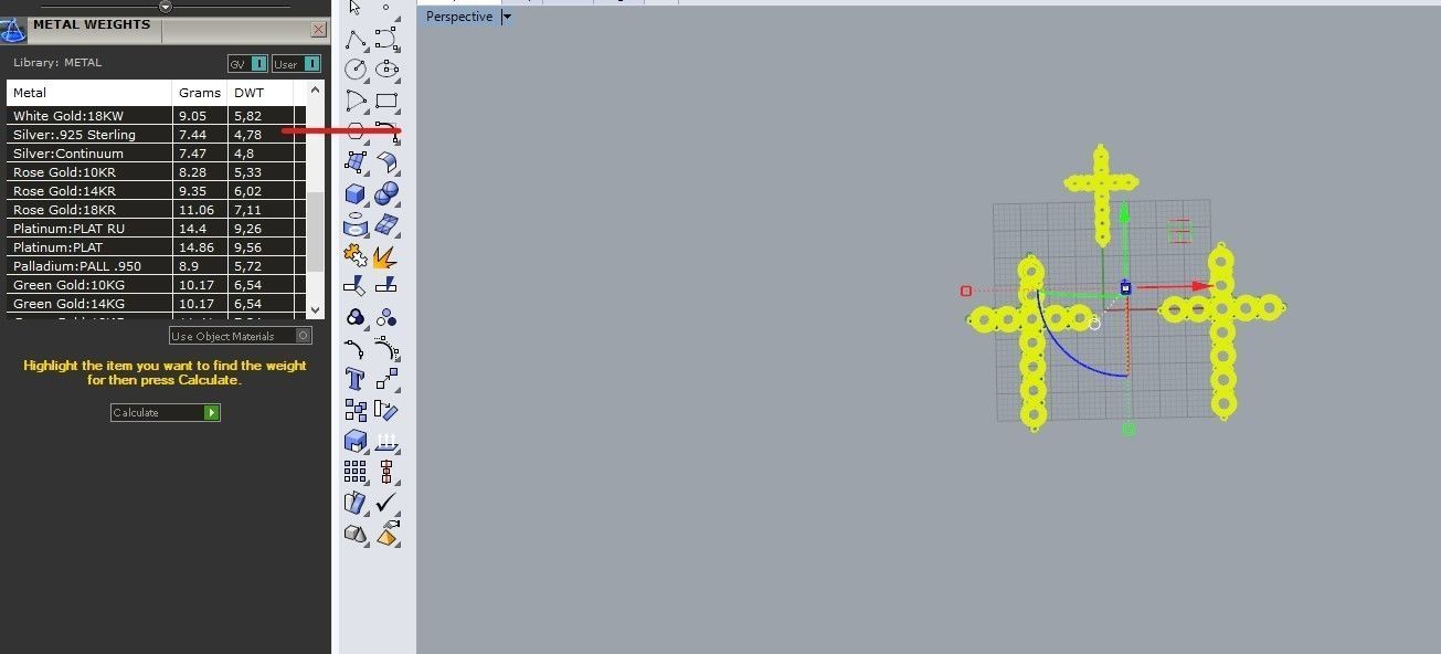 Cross with diamonds Free 3D print model_21