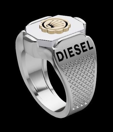 ring print model diesel 3D print model_9
