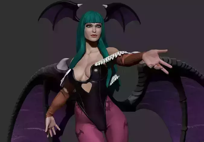 Morrigan Aensland Statue