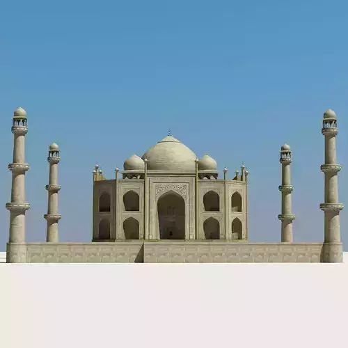 Taj Mahal 3D model  3D model