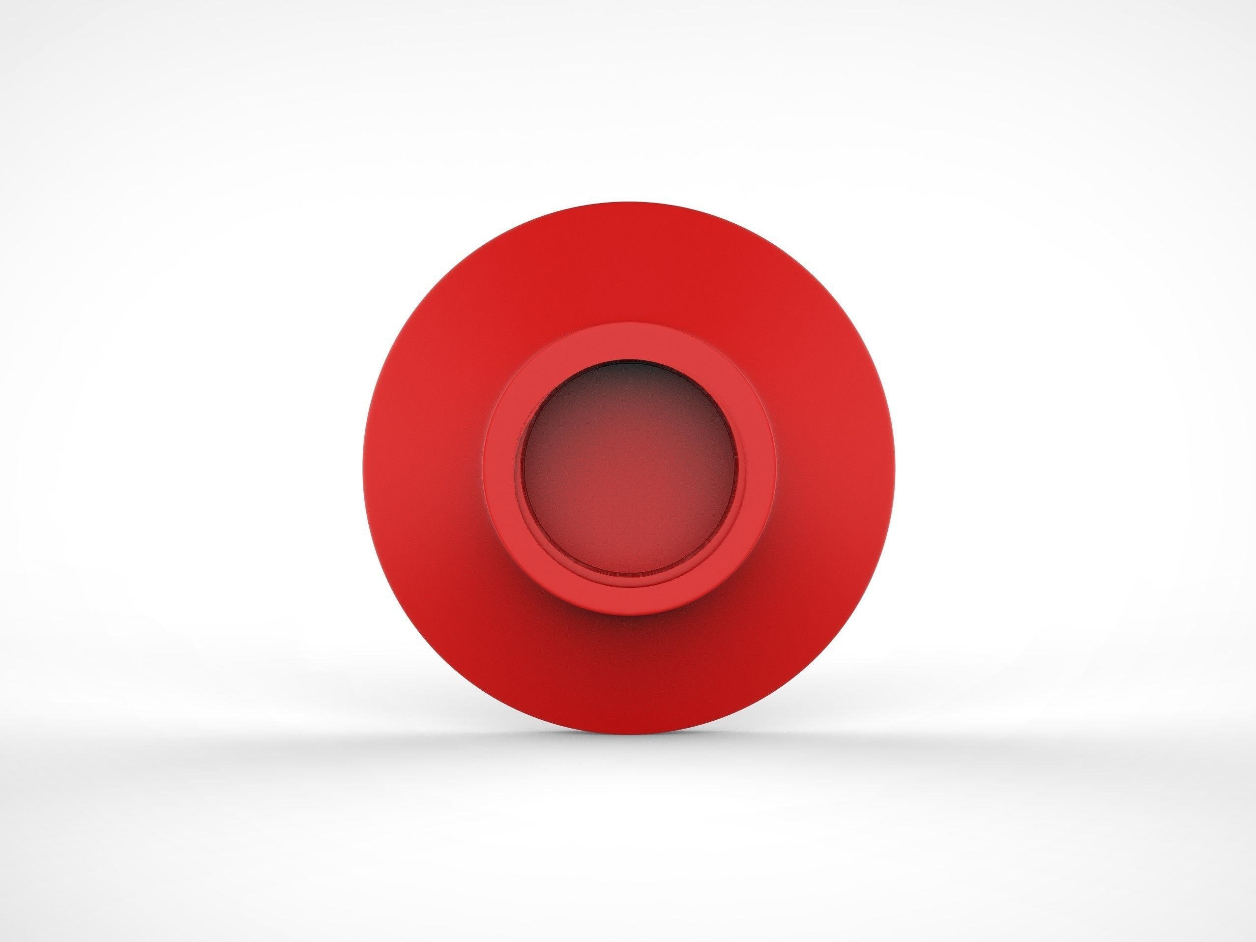 The Punisher  Logo Stamp 3D print model_4