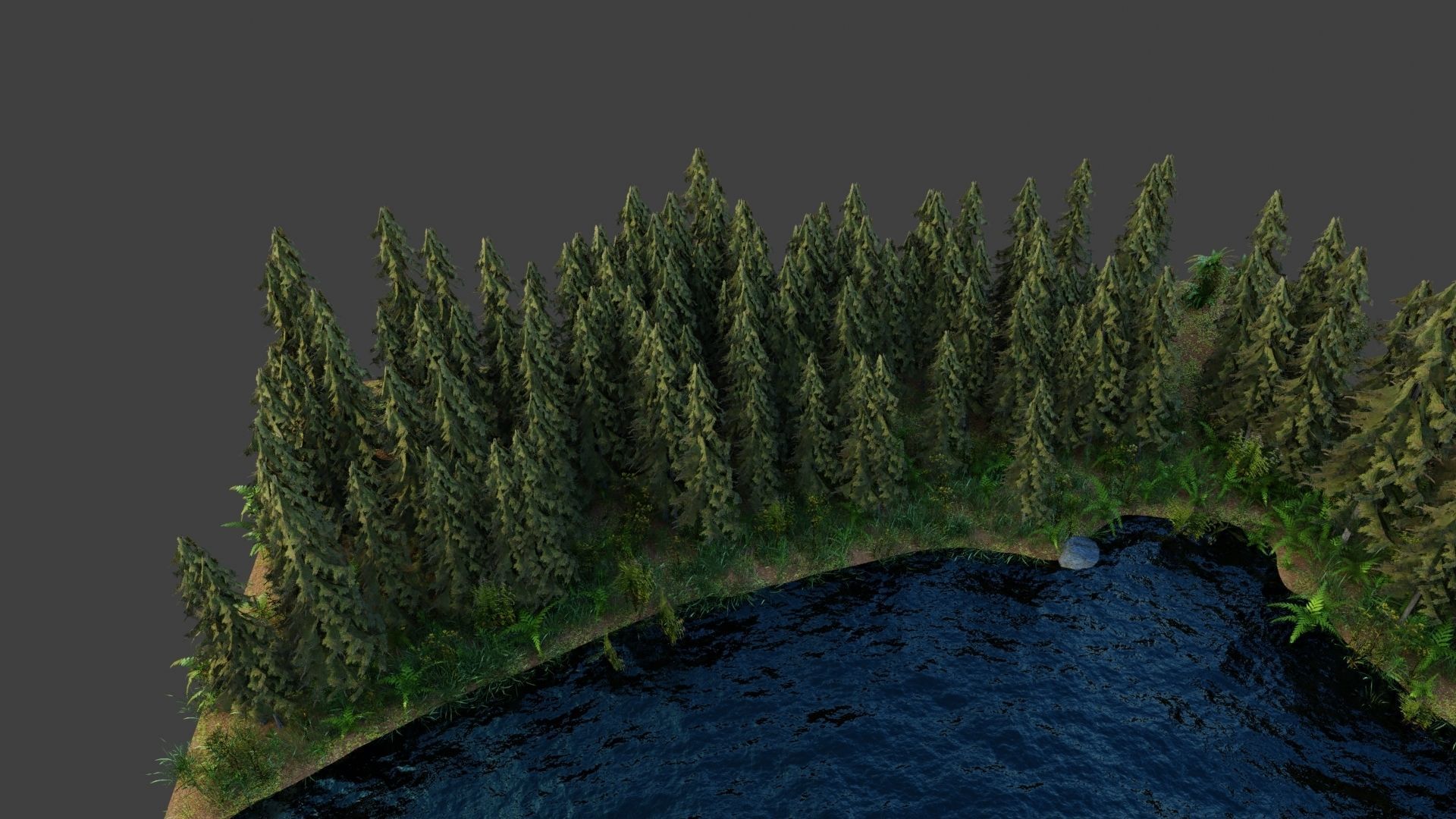 Small scene 3D model_8