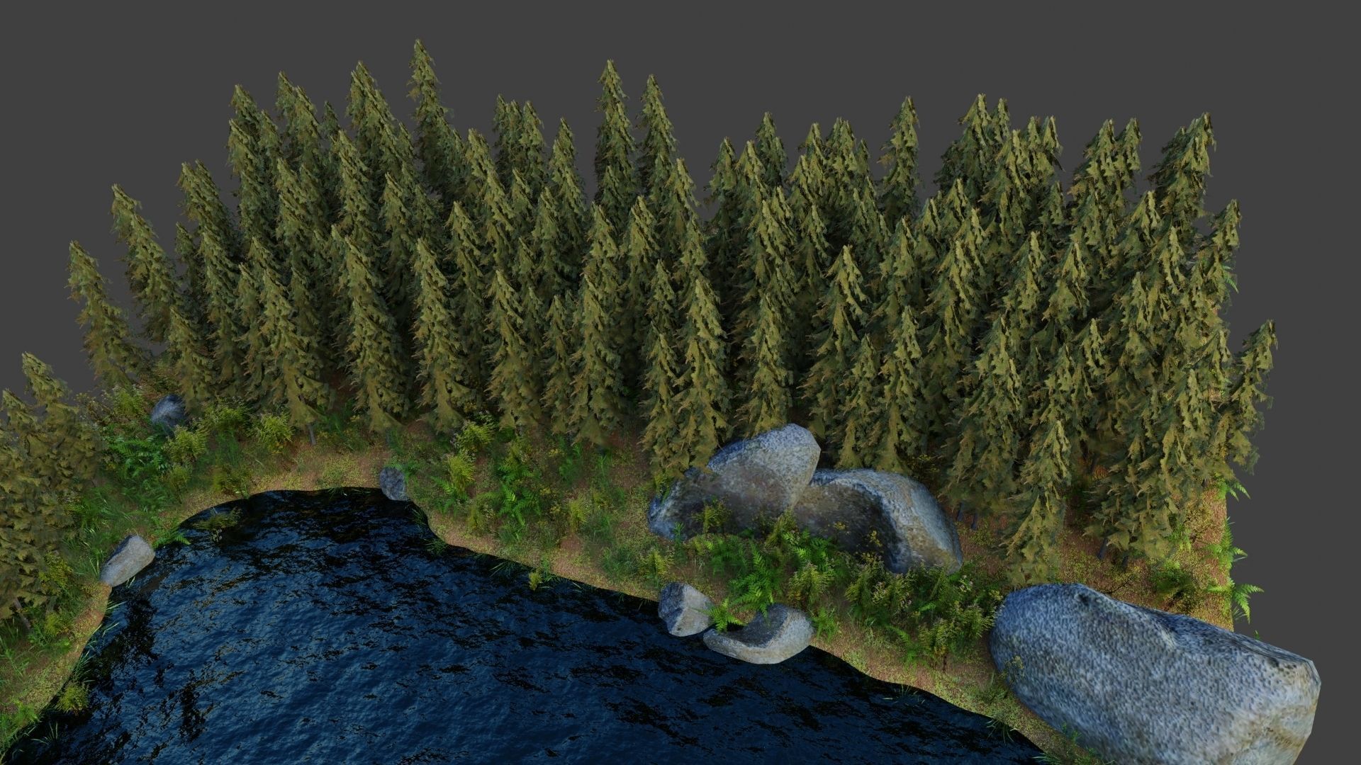 Small scene 3D model_7