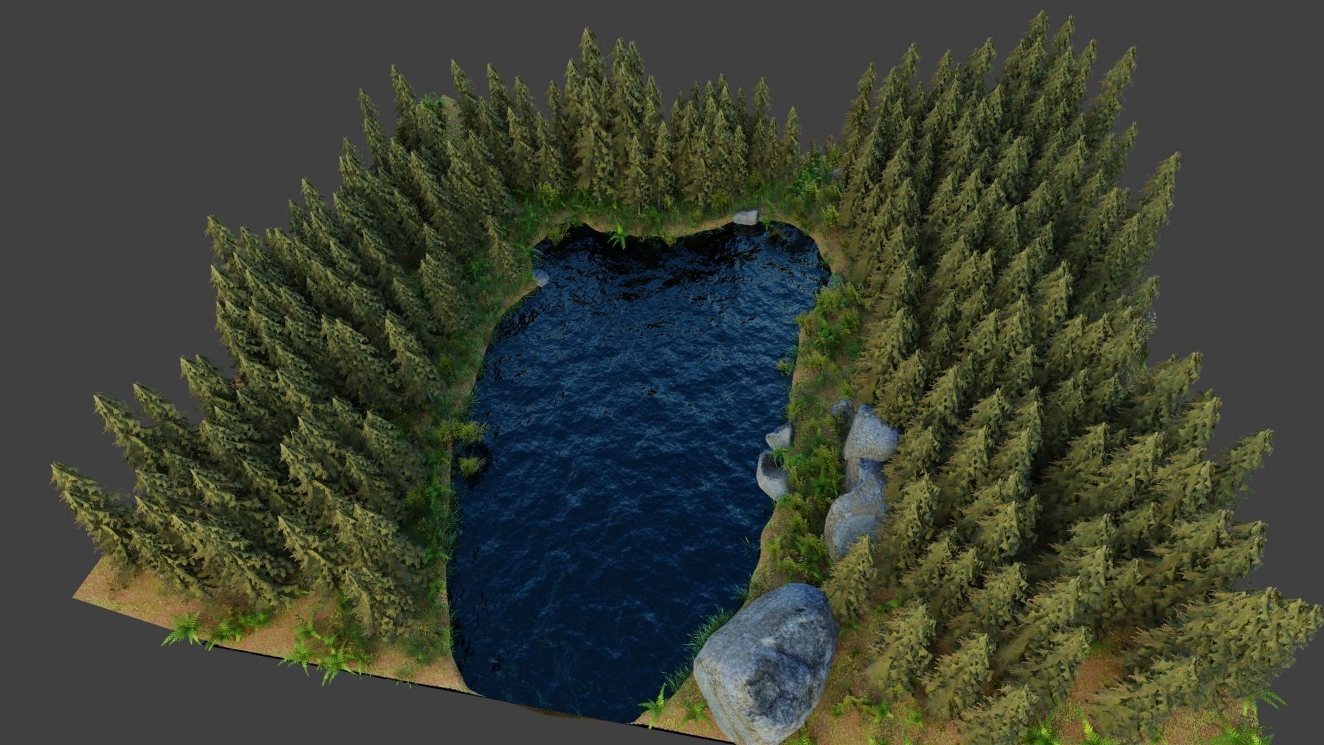 Small scene 3D model_9