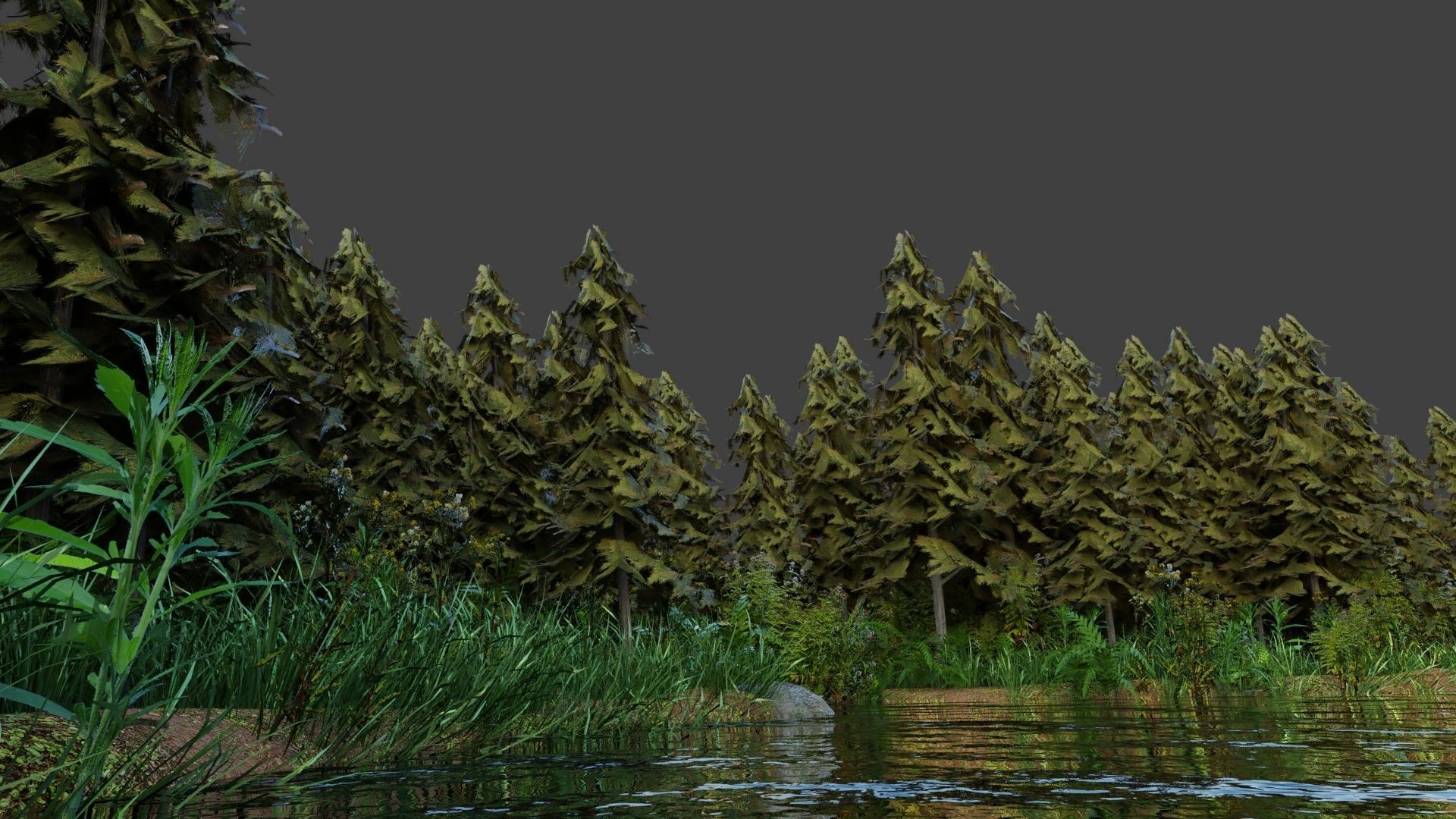 Small scene 3D model_4